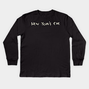 New Year’s Eve Kids Long Sleeve T-Shirt